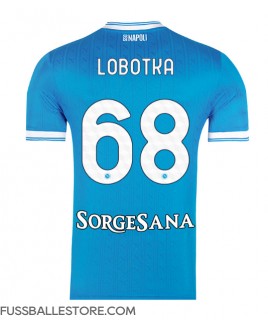 Günstige SSC Napoli Stanislav Lobotka #68 Heimtrikot 2025-26 Kurzarm
